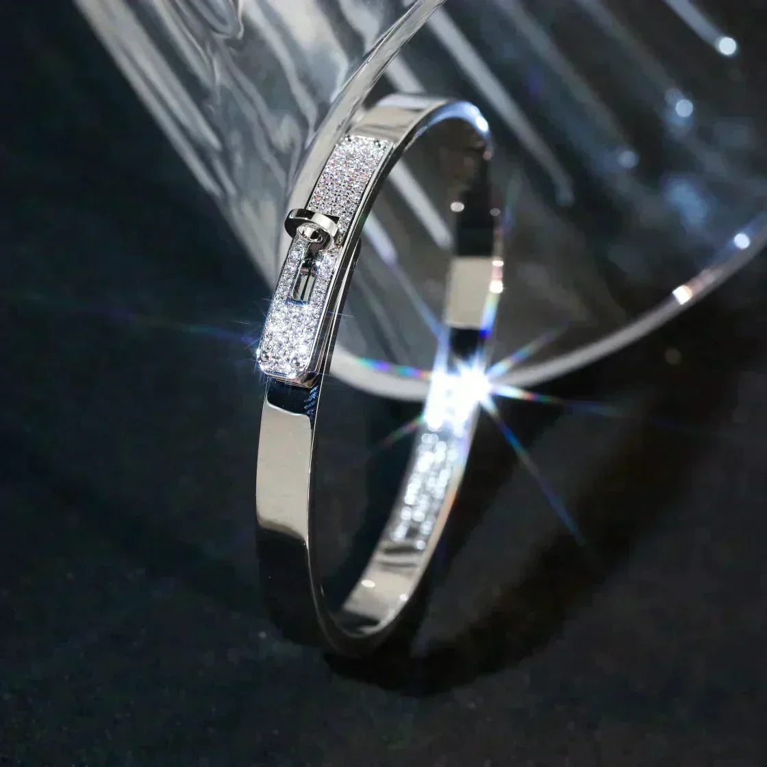 [Regalia Jewelry]KELLY SILVER DIAMOND BRACELET