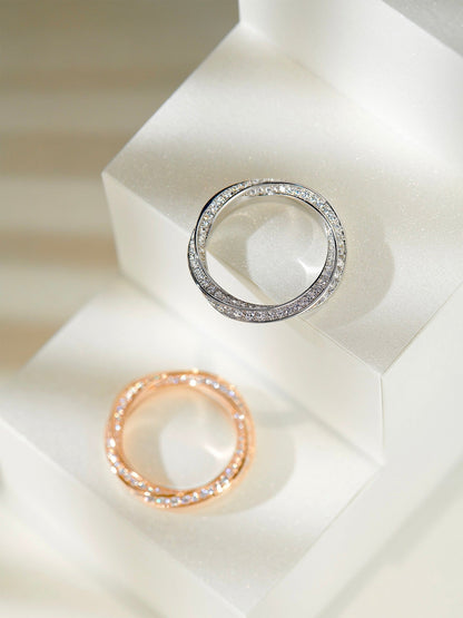 [Regalia Jewels]SPIRAL DIAMOND RING
