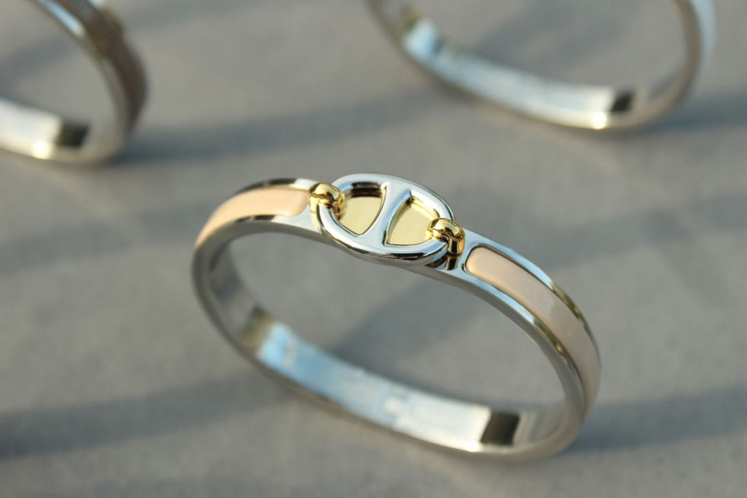 [Regalia Jewelry]CLIC CHAINE SILVER BRACELET