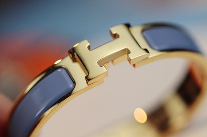 [Regalia Jewelry]H BRACELET 12MM BLUE GRAY