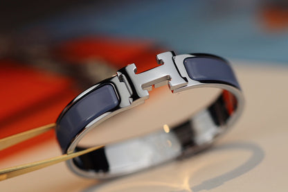 [Regalia Jewelry]H BRACELET 12MM BLUE GRAY