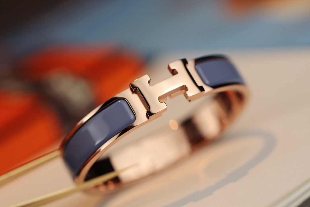 [Regalia Jewelry]H BRACELET 12MM BLUE GRAY