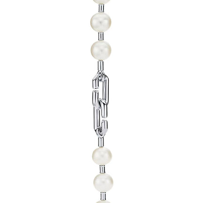 [Regalia Jewels]HARDWEAR PEARL WRAP NECKLACE