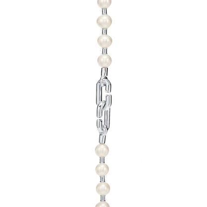 [Regalia Jewels]HARDWEAR PEARL WRAP NECKLACE