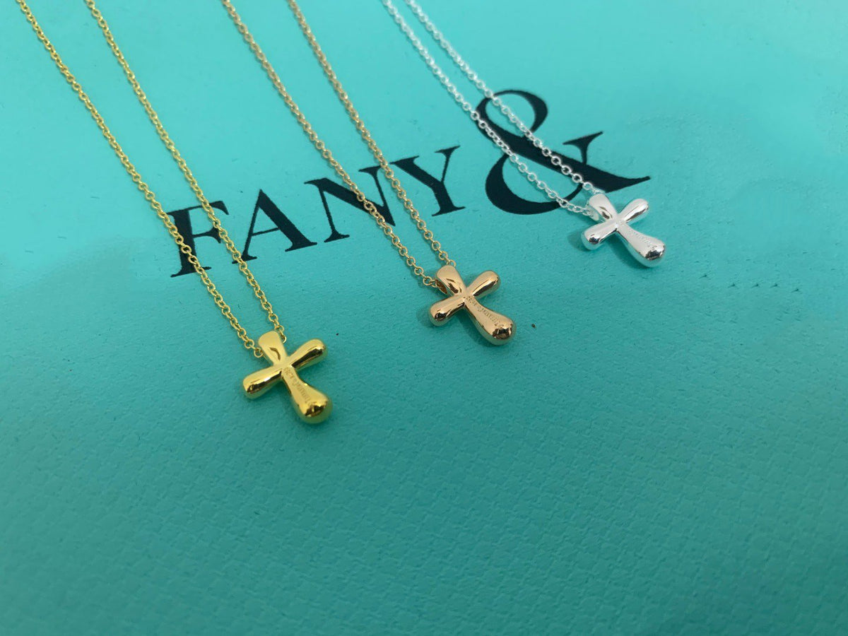 [Regalia Jewels]CROSS PENDANT MINI BARE CROSS NECKLACE