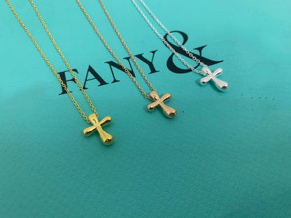 [Regalia Jewels]CROSS PENDANT MINI BARE CROSS NECKLACE