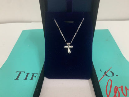 [Regalia Jewels]CROSS PENDANT MINI BARE CROSS NECKLACE