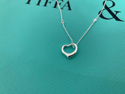 [Regalia Jewels]HEART NECKLACE PENDANT STERLING
