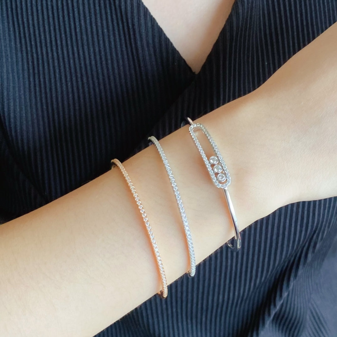 [Regalia Jewelry]MINI DIAMOND TENNIS BRACELET