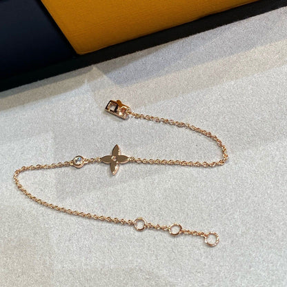[Regalia Jewelry]STAR DIAMOND PINK GOLD BRACELET