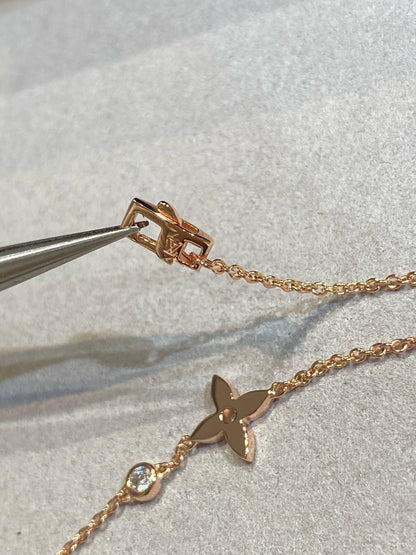 [Regalia Jewelry]STAR DIAMOND PINK GOLD BRACELET