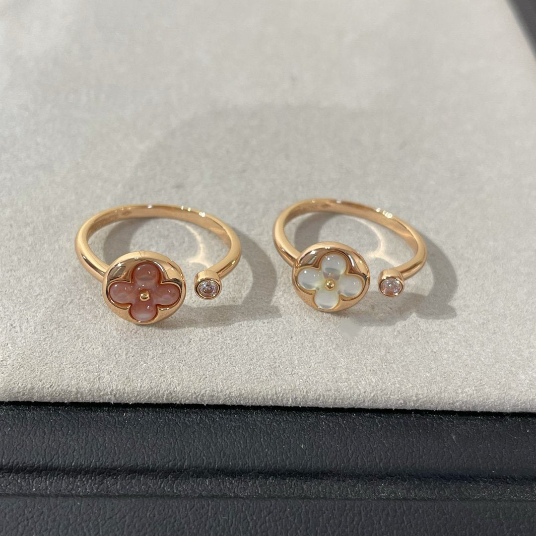[Regalia Jewelry]SUN 1 DIAMOND PINK MOP RING