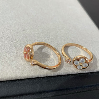 [Regalia Jewelry]SUN 1 DIAMOND PINK MOP RING