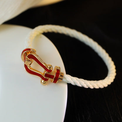 [Regalia Jewelry]FORCE 10 WHITE TEXTILE DIAMOND PAVED