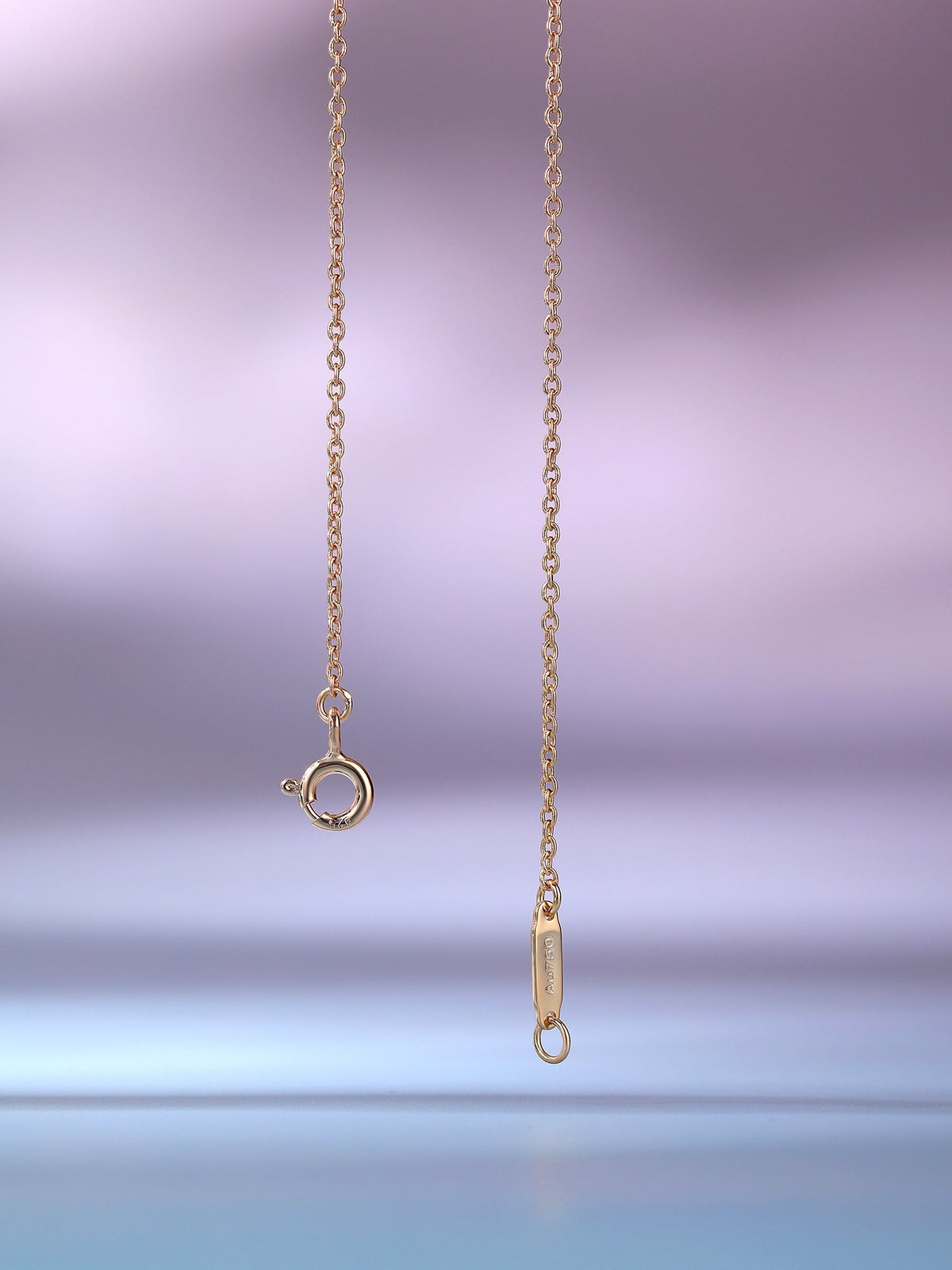 [Regalia Jewels]BIG SMILE PEDANT PINK DIAMOND NECKLACE