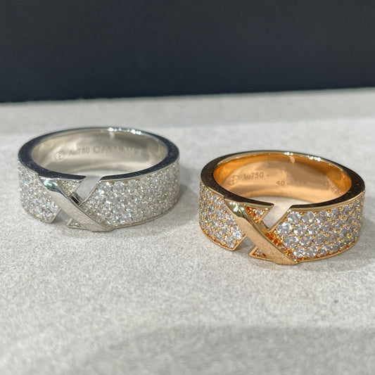 [Regalia Jewelry]LIENS EVIDENCE  DIAMOND PAVED RING