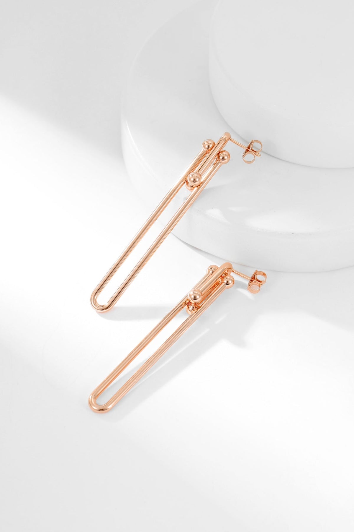 [Regalia Jewels]HARDWEAR LONG DROP EARRINGS