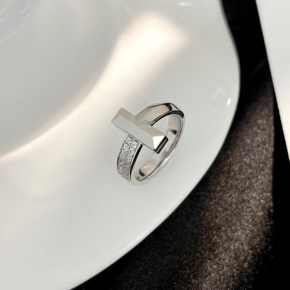 [Regalia Jewels]T WIDE DIAMOND RING