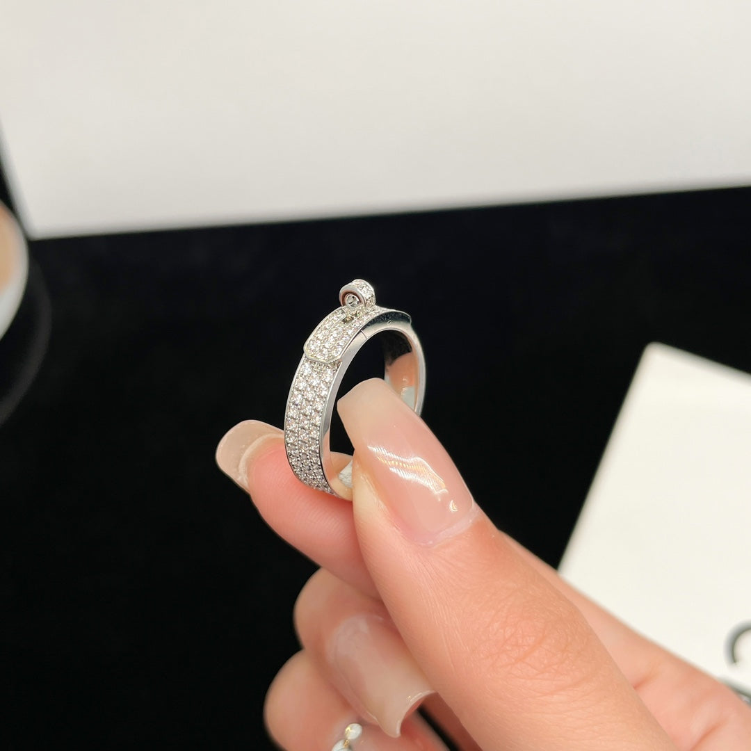 [Regalia Jewelry]KELLY SILVER DIAMOND RING