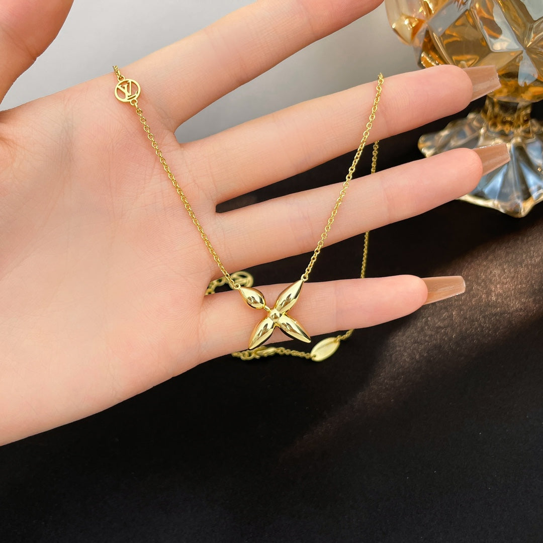 [Regalia Jewelry]LOUISETTE GOLD NECKLACE
