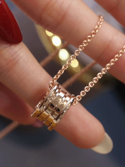 [Regalia Jewelry]ZERO 1 PINK GOLD NECKLACE