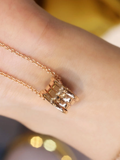 [Regalia Jewelry]ZERO 1 PINK GOLD NECKLACE