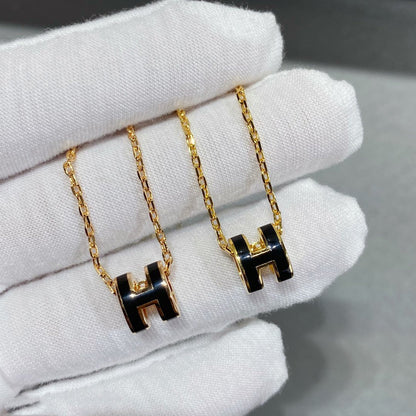 [Regalia Jewelry]MINI POP H NECKLACE