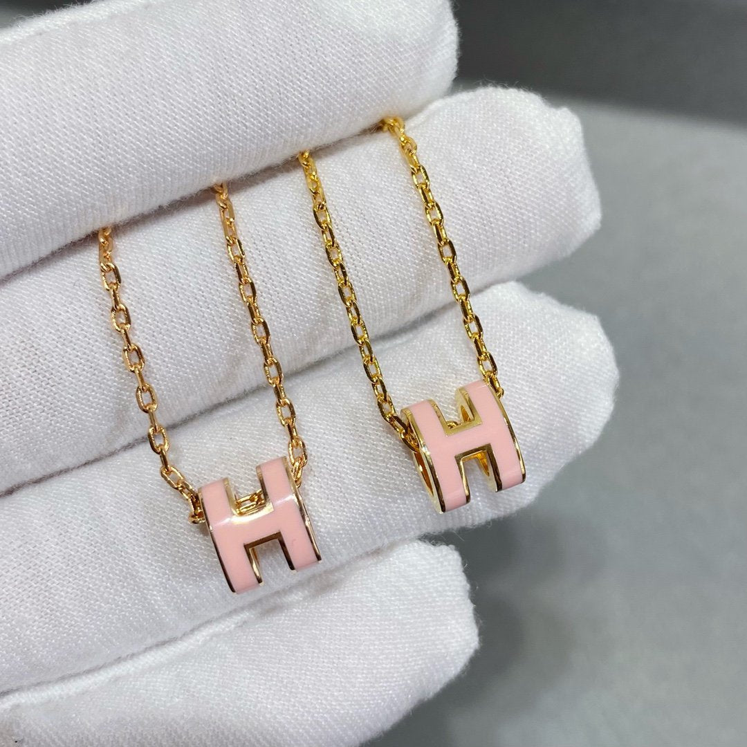 [Regalia Jewelry]MINI POP H NECKLACE