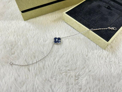 [Regalia Jewelry]CLOVER 1 MOTIF PIETERSITE BRACELET