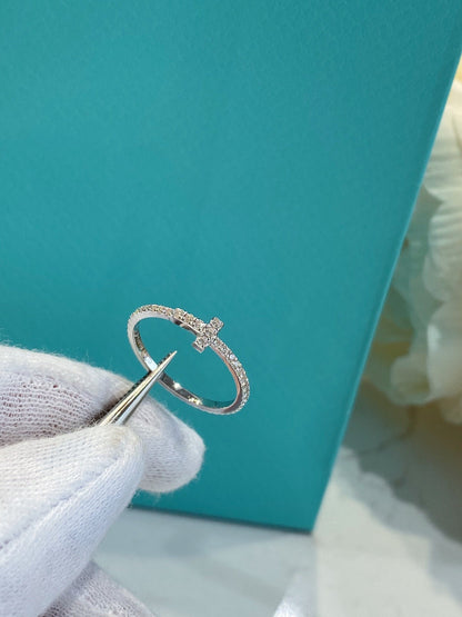 [Regalia Jewels]T SMALL RING DIAMOND SILVER