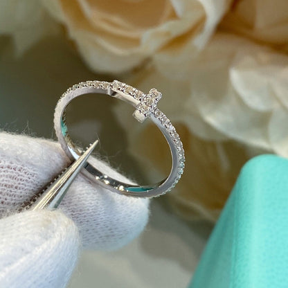 [Regalia Jewels]T SMALL RING DIAMOND SILVER