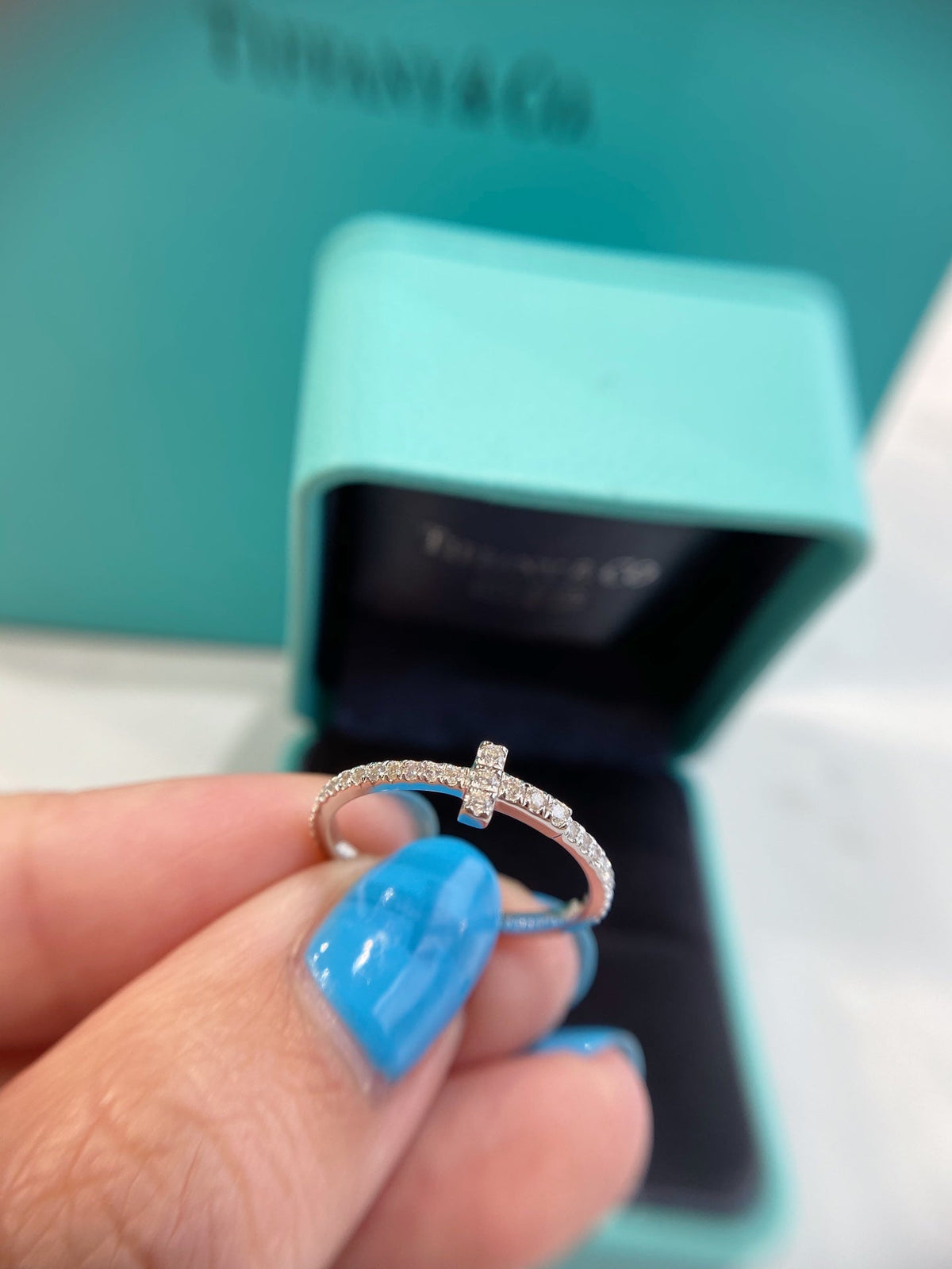 [Regalia Jewels]T SMALL RING DIAMOND SILVER