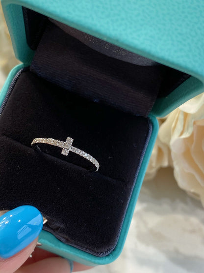 [Regalia Jewels]T SMALL RING DIAMOND SILVER
