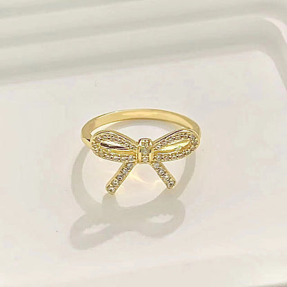 [Regalia Jewels]TWIST BOW RING