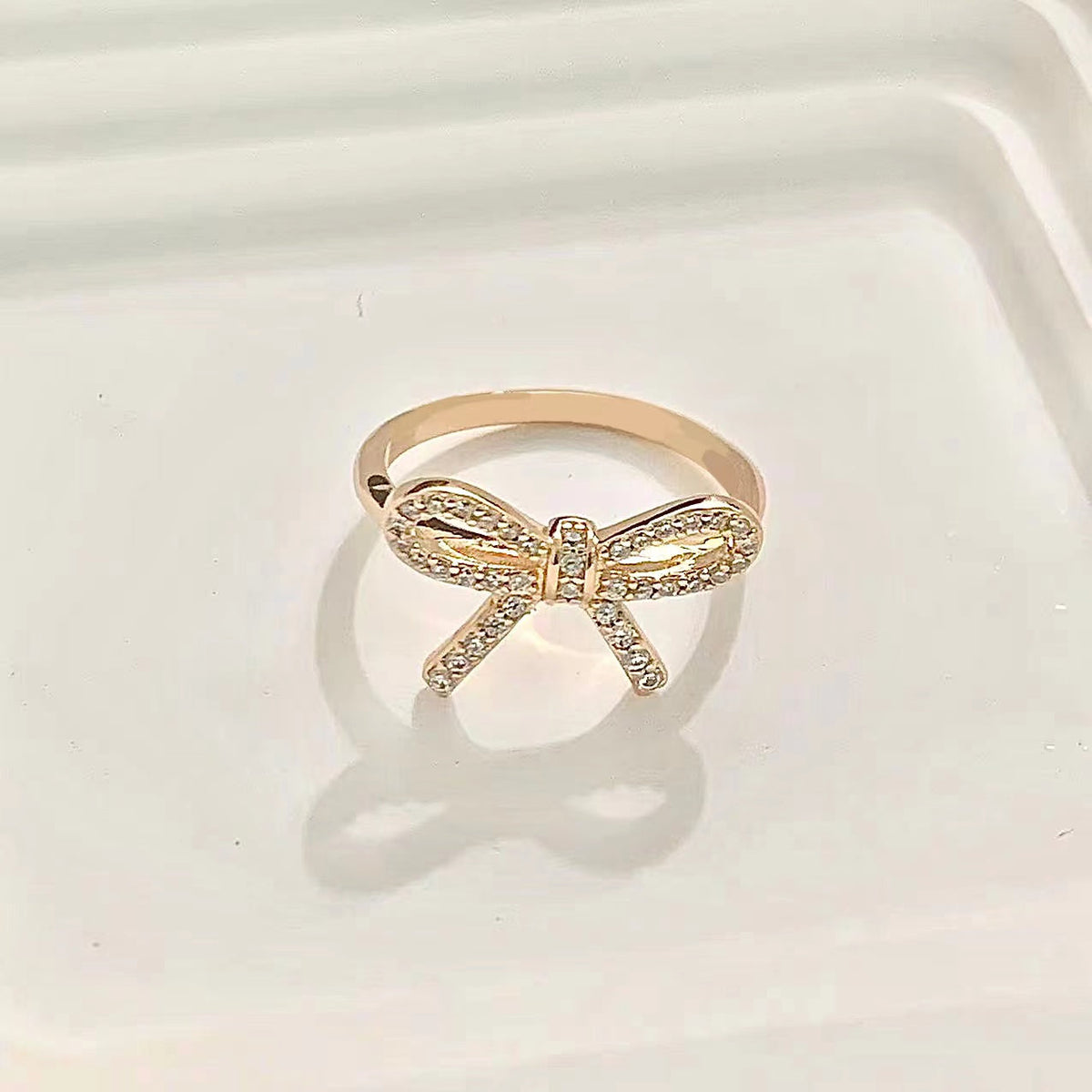 [Regalia Jewels]TWIST BOW RING