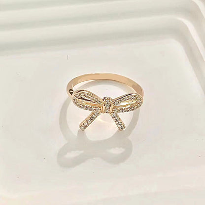 [Regalia Jewels]TWIST BOW RING