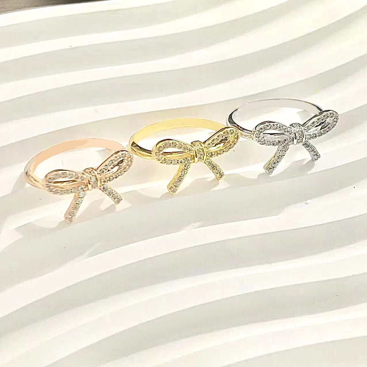 [Regalia Jewels]TWIST BOW RING