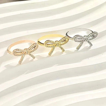 [Regalia Jewels]TWIST BOW RING