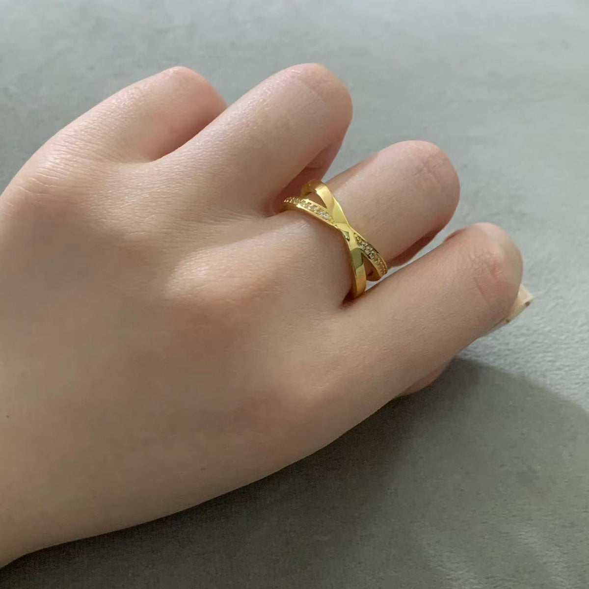 [Regalia Jewels]ATLAS X DIAMOND RING
