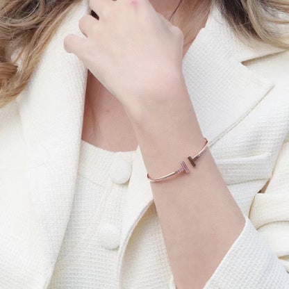 [Regalia Jewels]T PINK GOLD PINK DIAMOND BRACELET