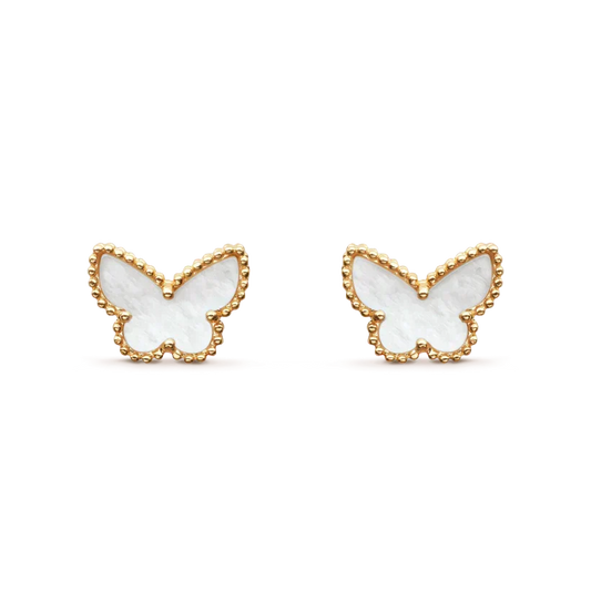 [Regalia Jewelry]SWEET BUTTERFLY MOP EARSTUDS