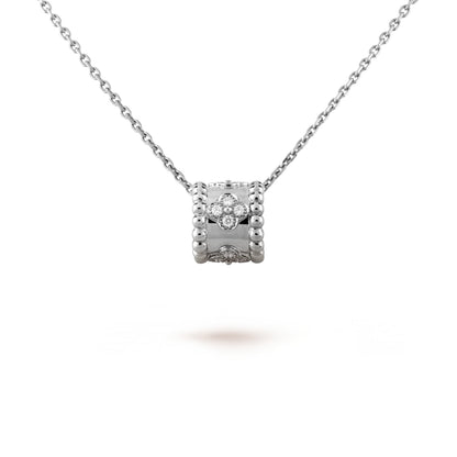 [Regalia Jewelry]PERLEE PEDANT SIVLER DIAMOND NECKLACE