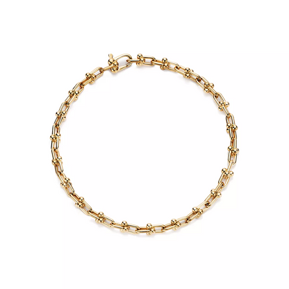 [Regalia Jewels]HARDWEAR MICRO LINK 44 MOTIF GOLD BRACELET