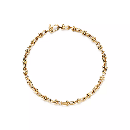 [Regalia Jewels]HARDWEAR MICRO LINK 44 MOTIF GOLD BRACELET