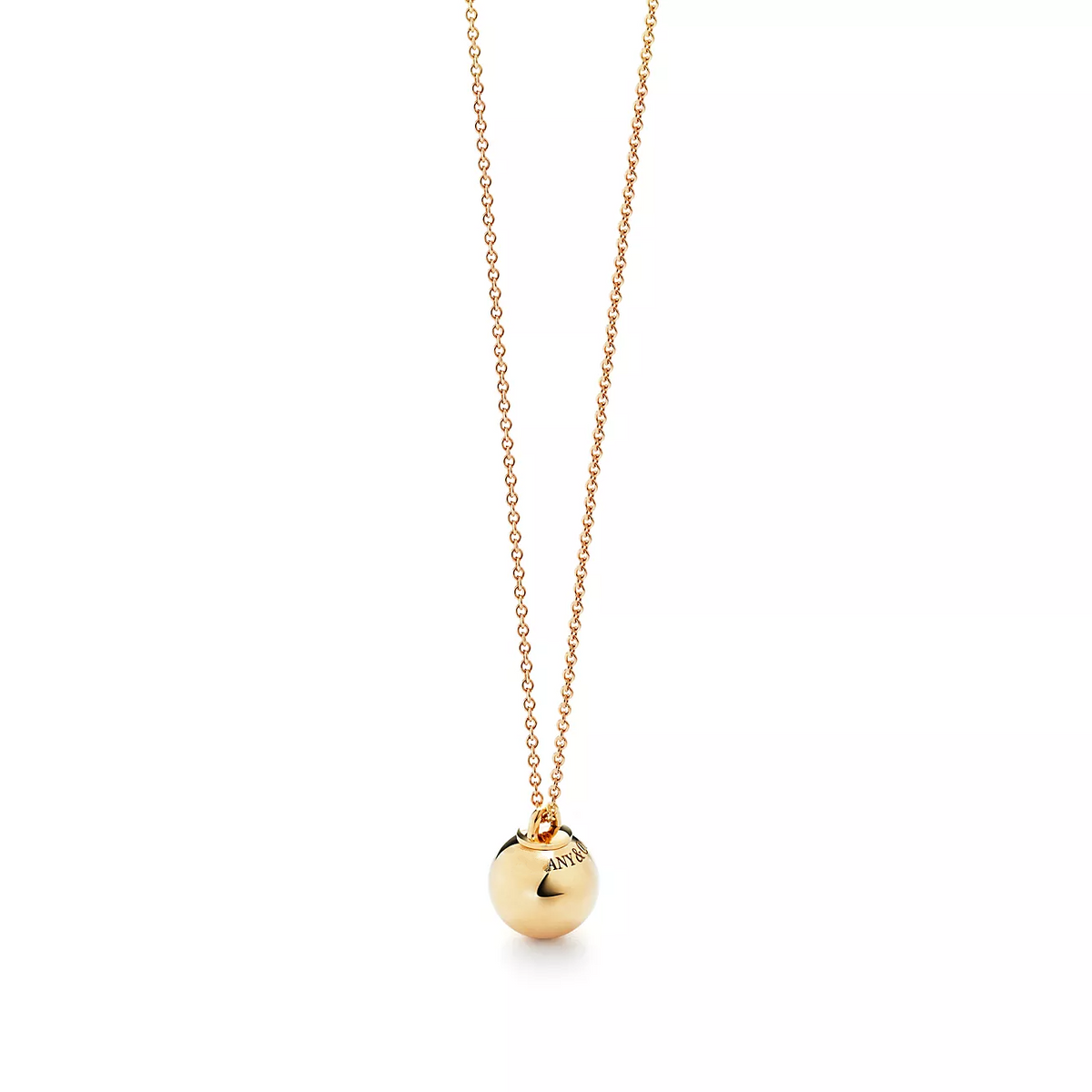 [Regalia Jewels]BALL PENDANT 12.75MM NECKLACE