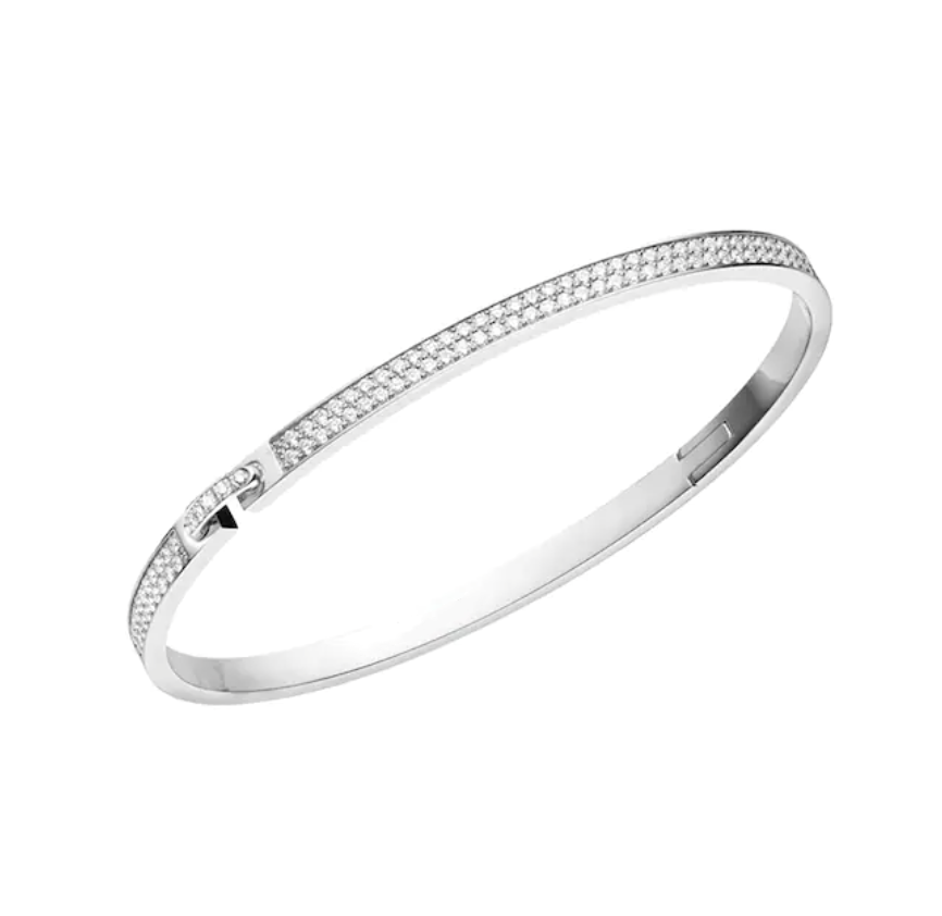 [Regalia Jewelry]LIENS VIDENCE DIAMOND PAVED BRACELET