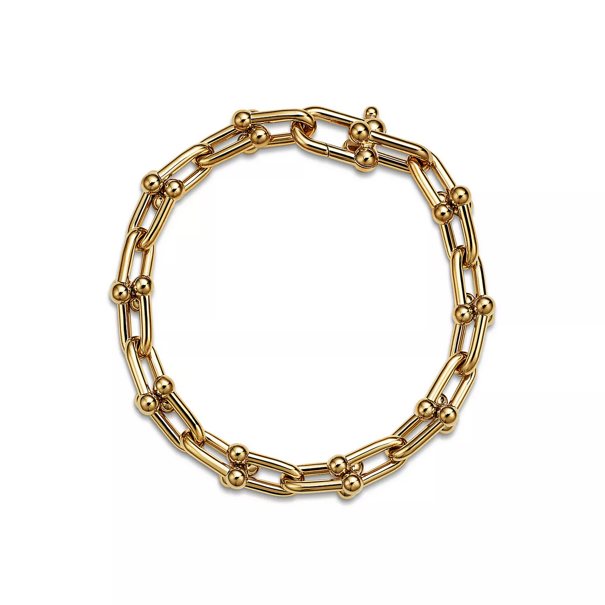 [Regalia Jewels]HARDWEAR MEDIUM LINK 20 MOTIF GOLD BRACELET