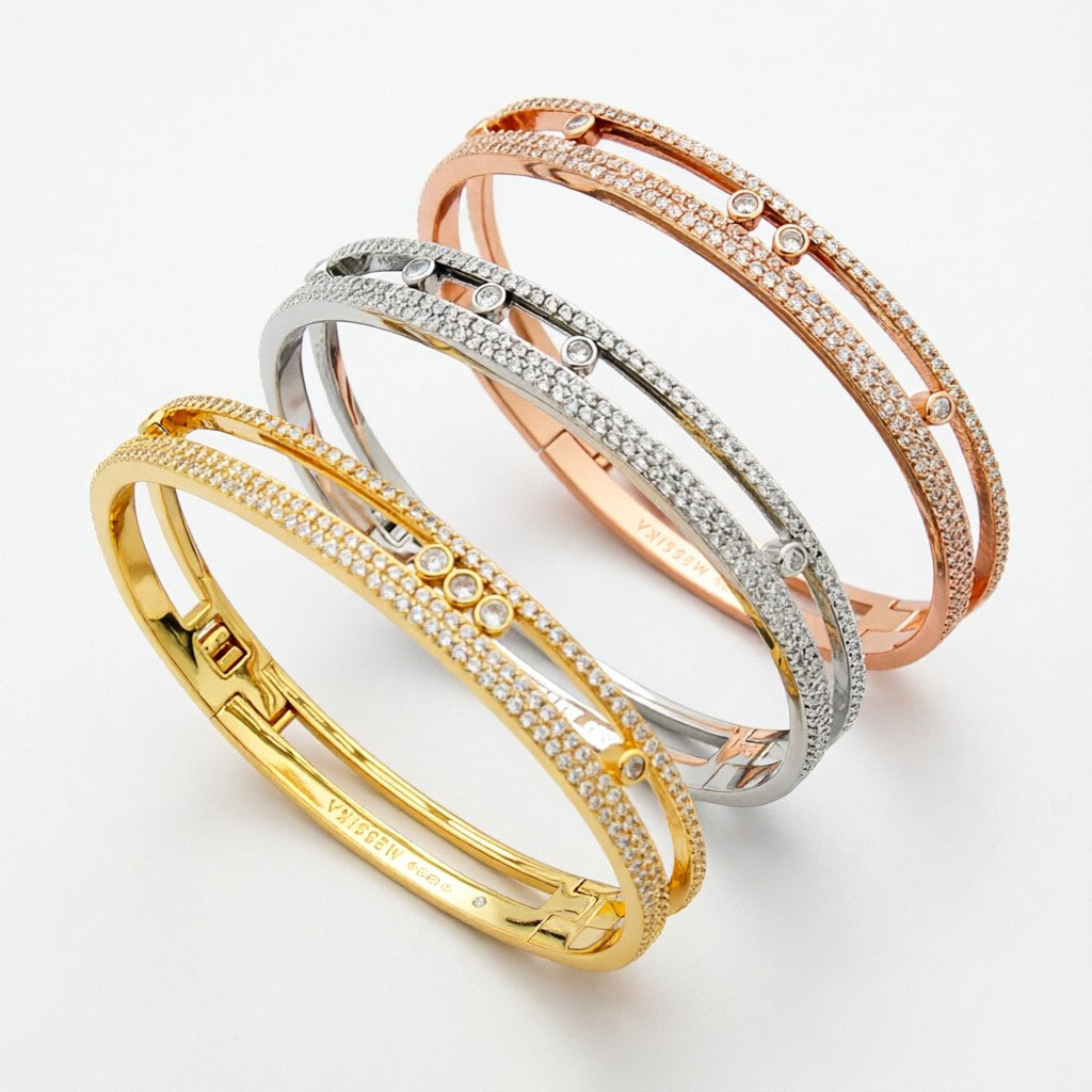 [Regalia  Jewels]Move Romane pav¨¦ bangle