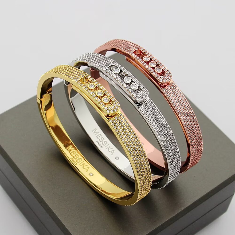 [Regalia  Jewels]Move Noa Full Pav¨¦ Diamond Bangle Bracelet