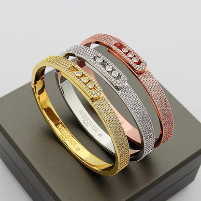 [Regalia  Jewels]Move Noa Full Pav¨¦ Diamond Bangle Bracelet